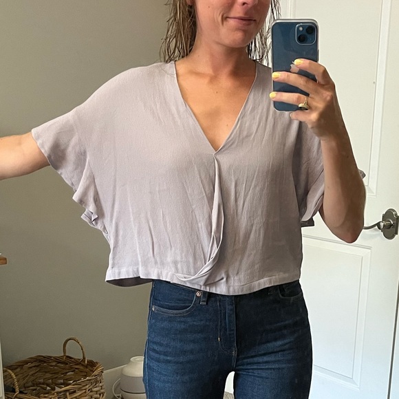 Beau Tissu top : flowy : size S - Picture 1 of 3